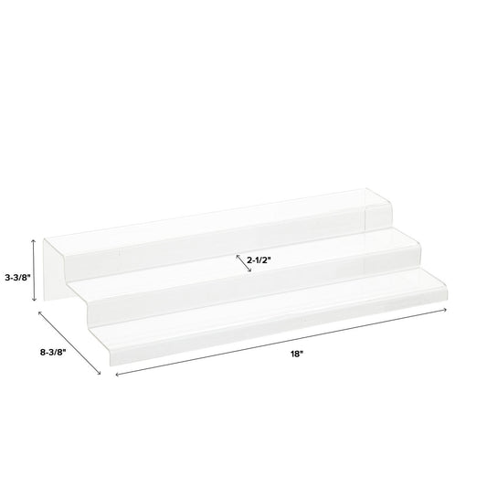 3 Tier Acrylic Cabinet Spice Organizer — alt view