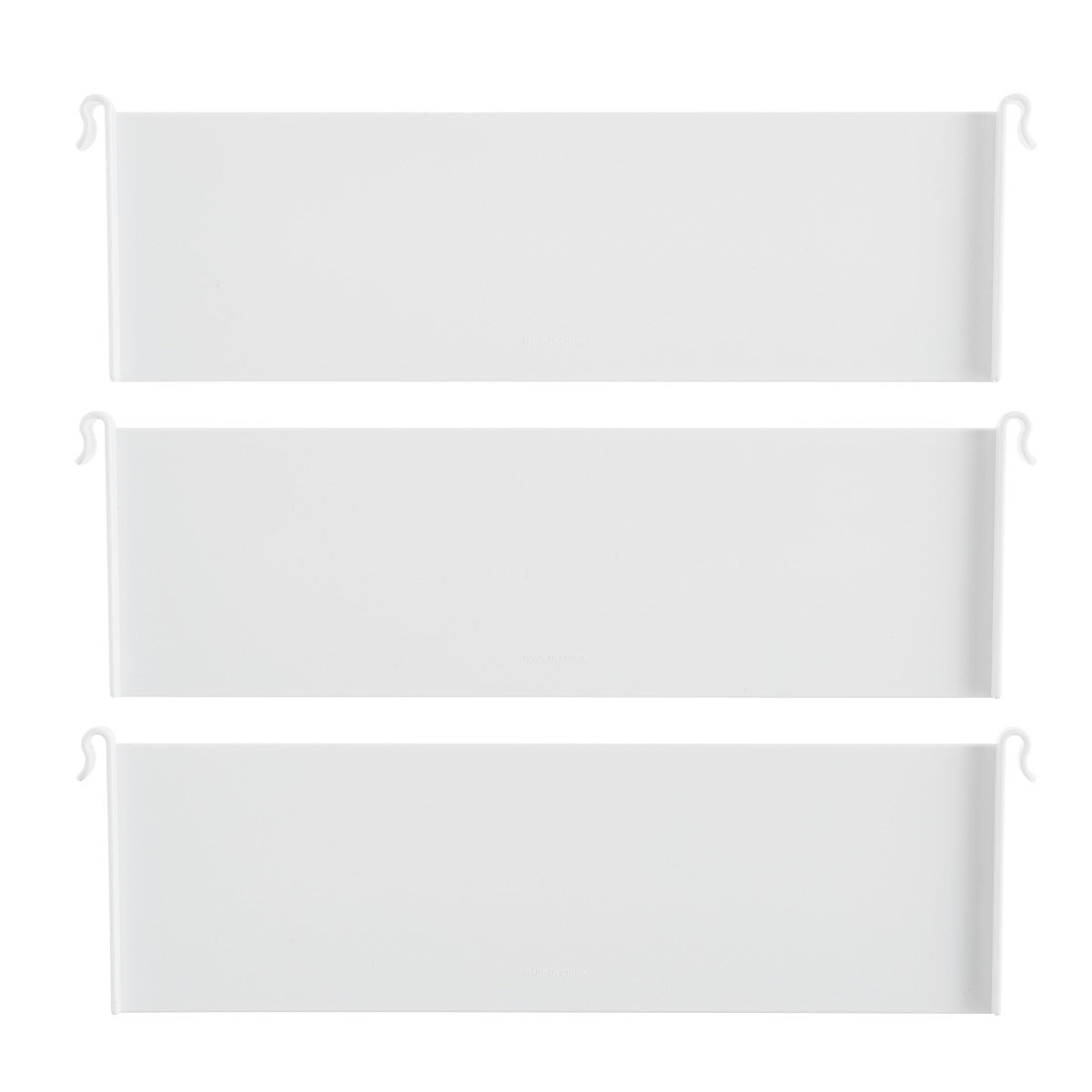 3 Tier Cart Tray Divider Pkg. 3 — alt view