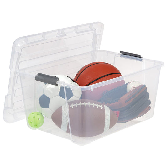 45 qt Clear Tote — alt view