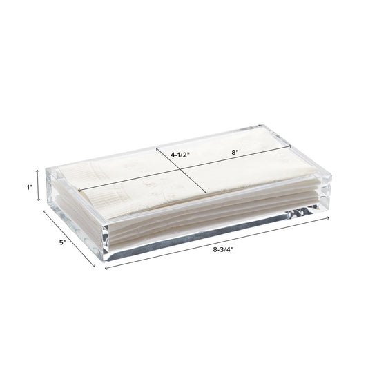Acrylic Guest Towel Tray — alt view