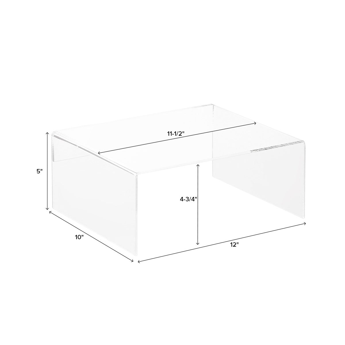 Acrylic Organizer Shelves — alt view