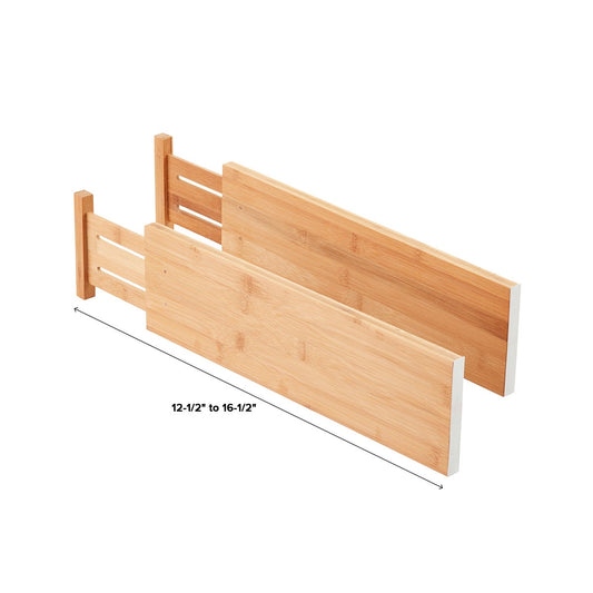 Bamboo Deep Drawer Organizers Pkg. 2 — alt view