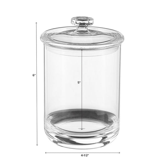 Bliss Acrylic Canisters — alt view