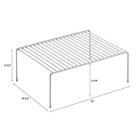 Chrome Cupboard Shelf — alt view