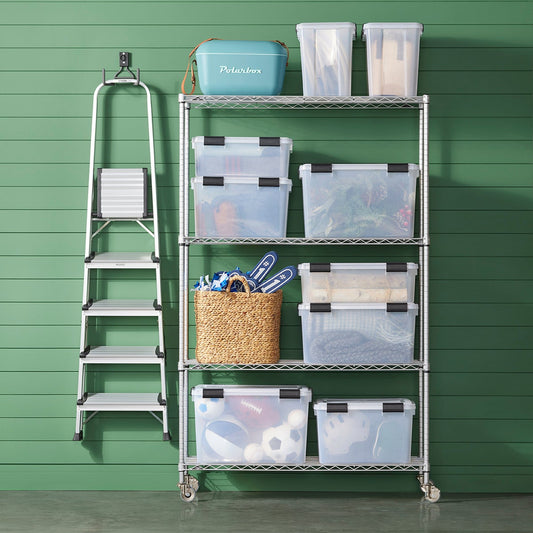 Clear Weathertight Totes — alt view