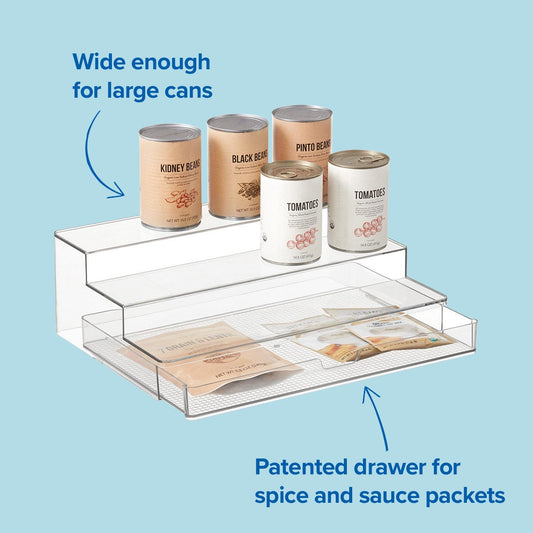 3 Tier Organizer with Drawer Organizer — alt view