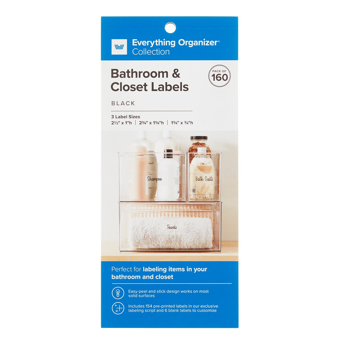 Bathroom Closet Labels — alt view