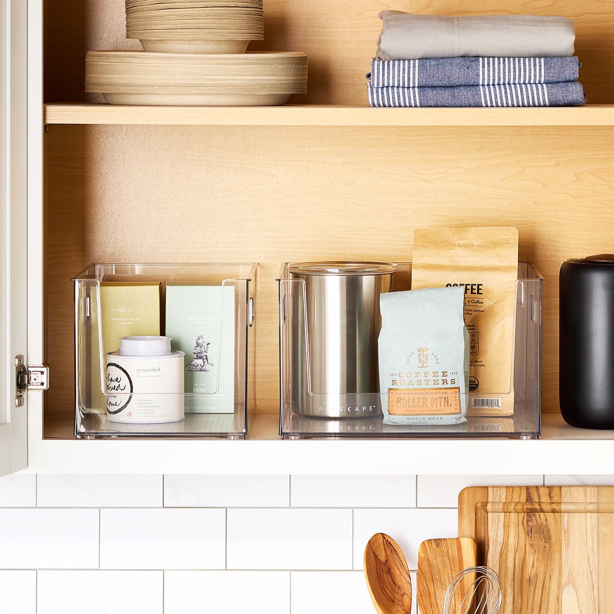 Open Front Bin — alt view