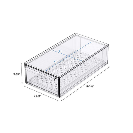 Produce Drawer with Tray — alt view