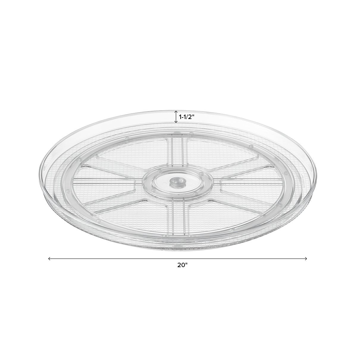 Shallow Large Turntable — alt view