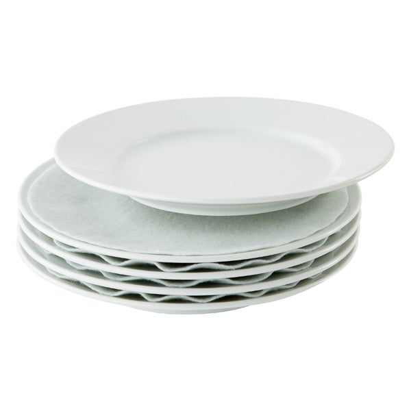 Felt Plate Dividers White Pkg. 48 — alt view