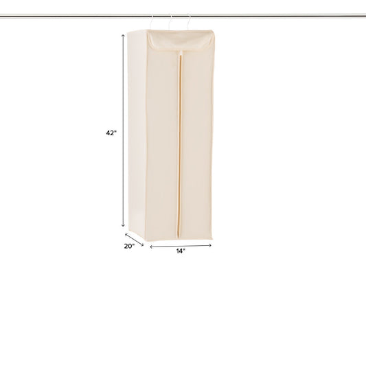 Natural Cotton Hanging Storage Bags — alt view