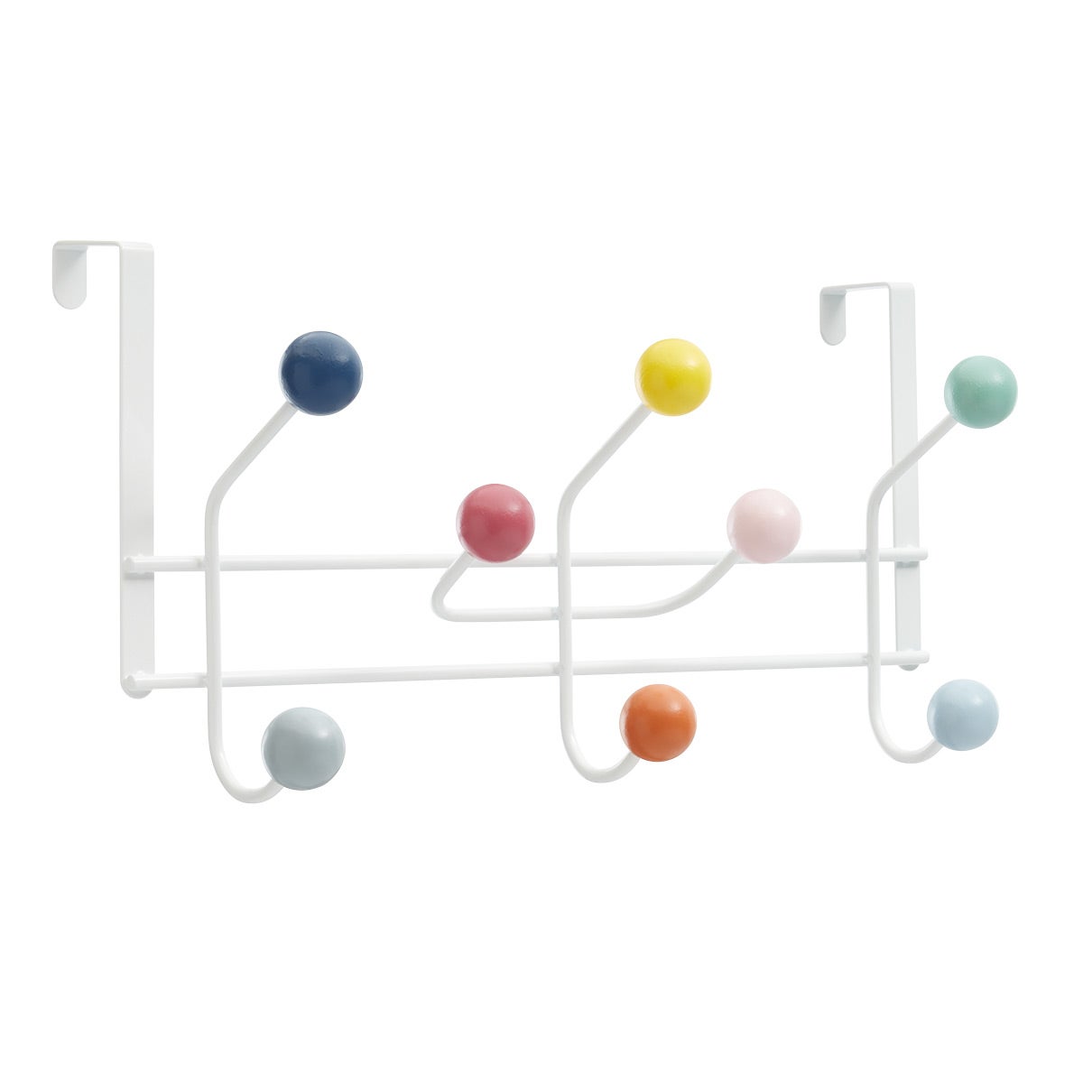 Orbit 8 Hook Over Door Rack — alt view