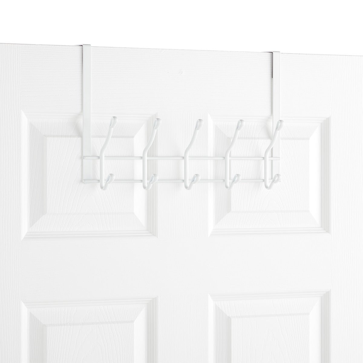 Over the Door 5 Hook Rack — alt view