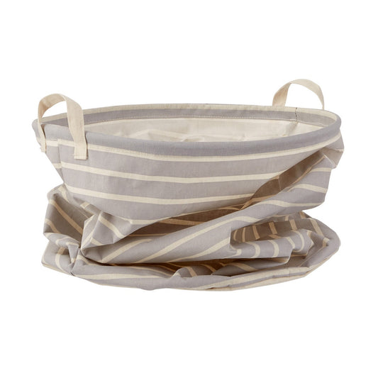 Round Collapsible Crunch Hamper — alt view