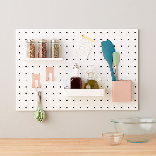 Sage Green Pegboard Pen Cup — alt view