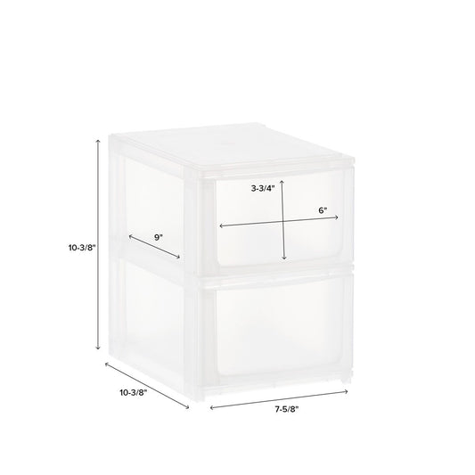 Stacking Organizers with Drawers — alt view