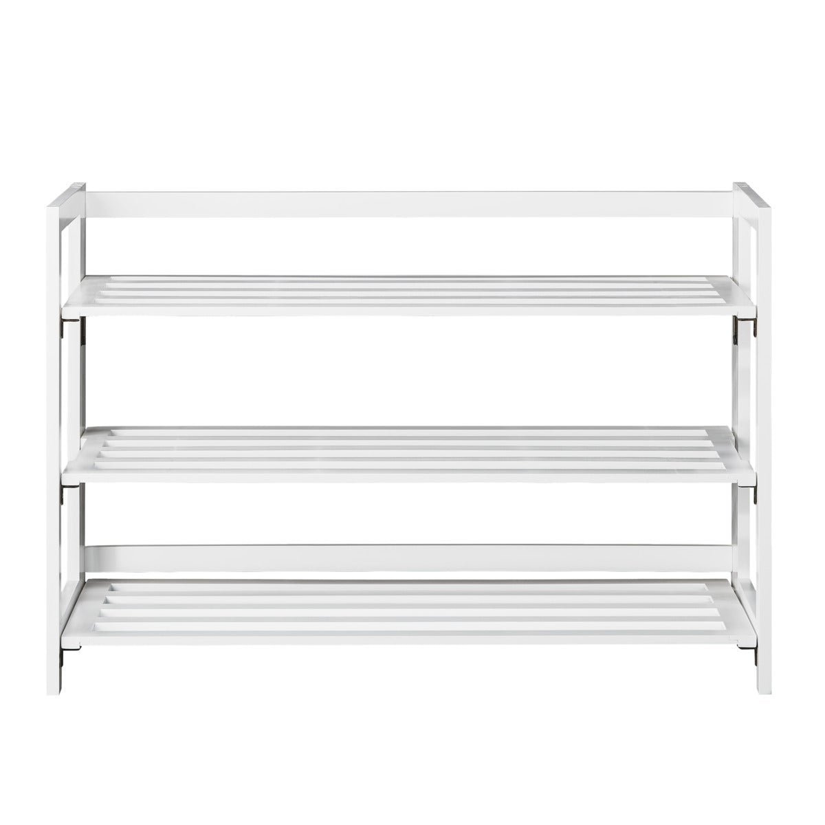 3 Tier Folding Shoe Rack — alt view
