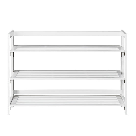 3 Tier Folding Shoe Rack — alt view
