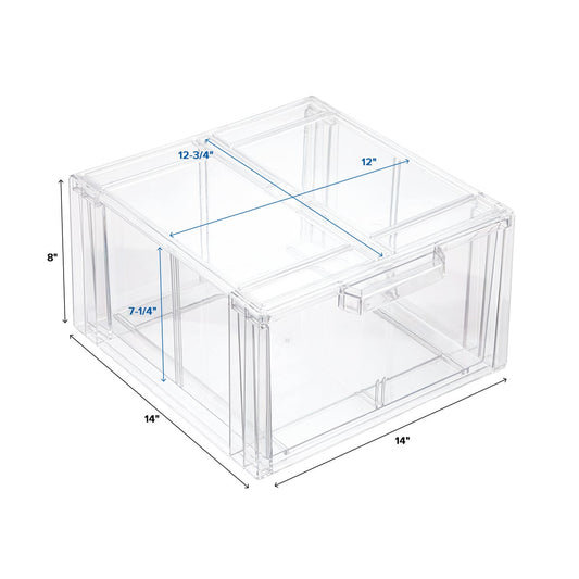 Stackable Sweater Drawer Case of 2 — alt view