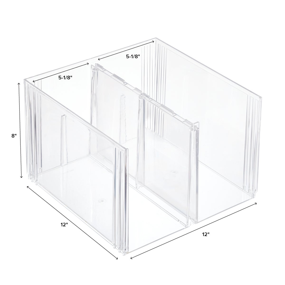 Stackable Tall Shoe Bin — alt view