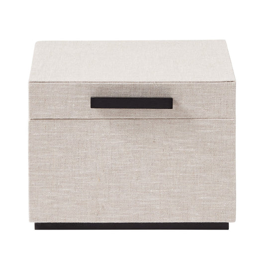 Linen Photo Storage Box — alt view