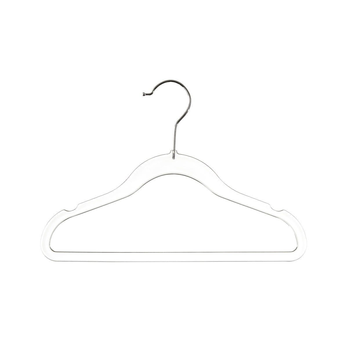Kid S Clear Slim Hangers — alt view