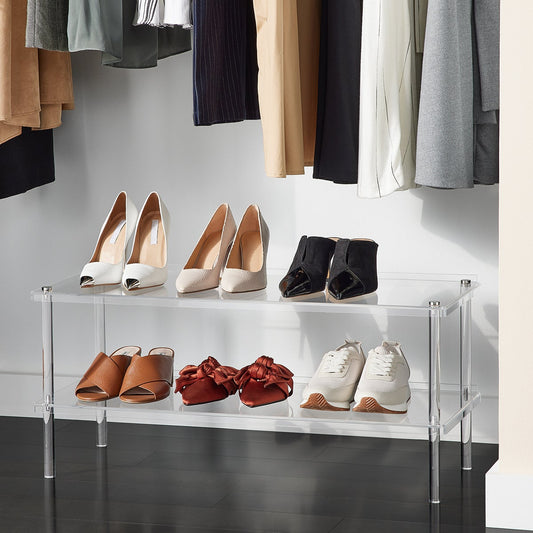 Acrylic Shoe Rack — alt view