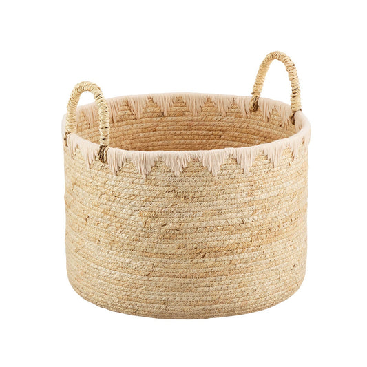 Maize Embroidered Bin