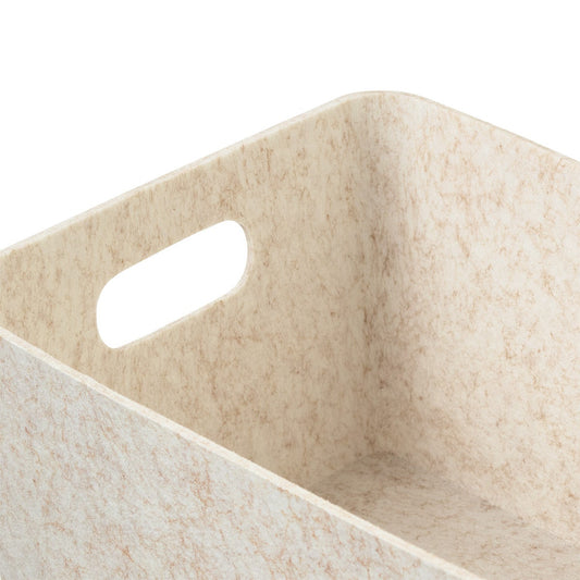 Remy Felt Bin with Lid — alt view