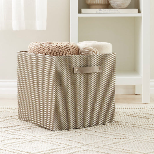 Woven Kiva Storage Cubes — alt view