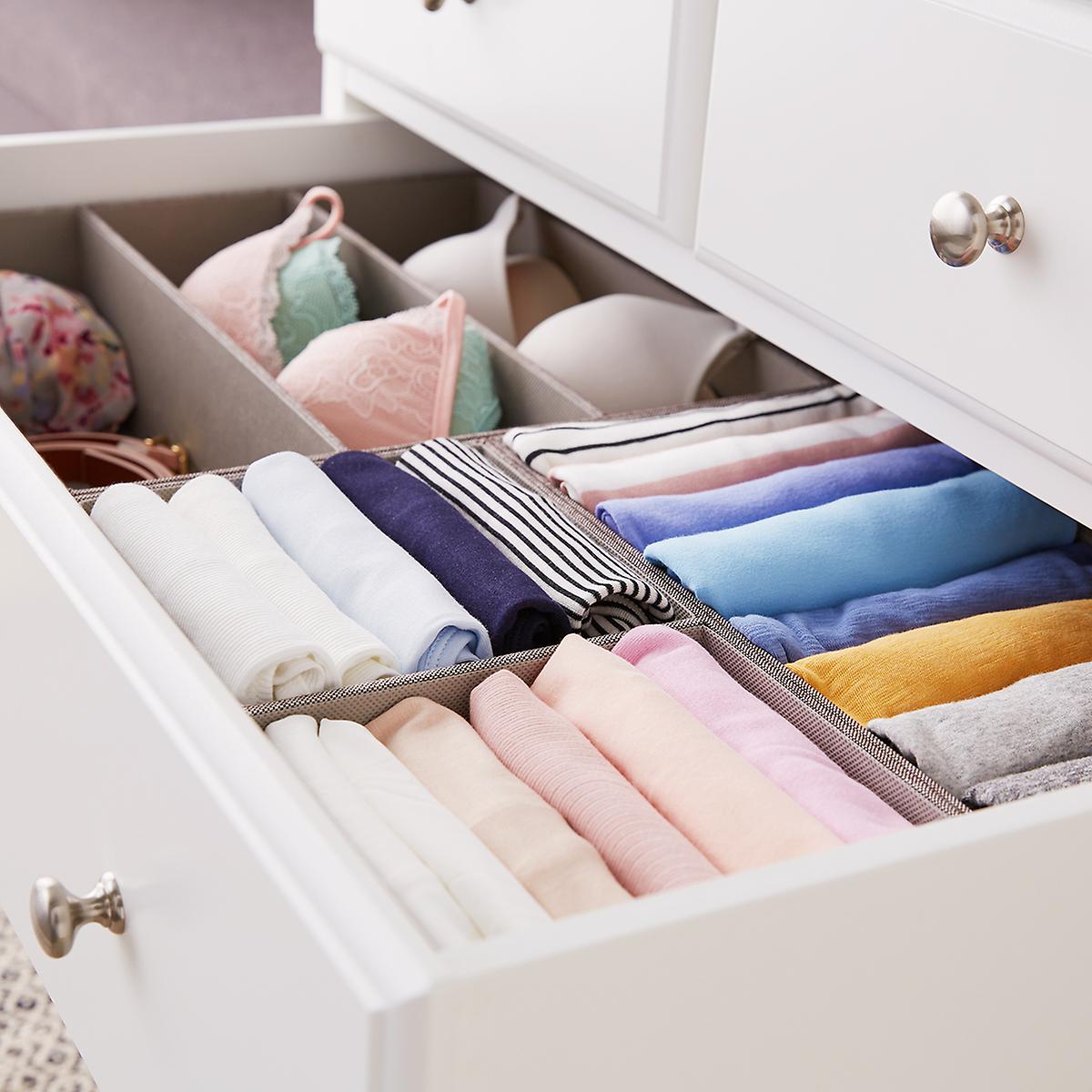 28 x 14 Grey Drawer Organization
