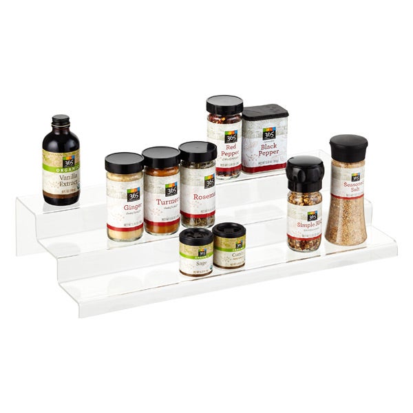 3 Tier Acrylic Cabinet Spice Organizer