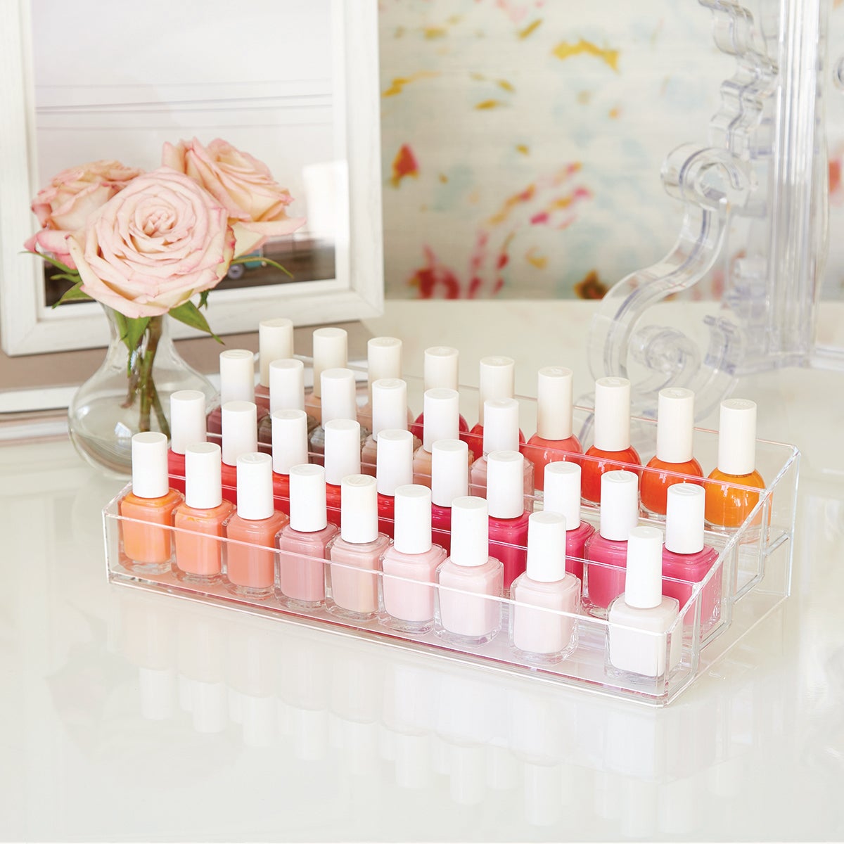 40 Bottle Acrylic Nail Polish Riser