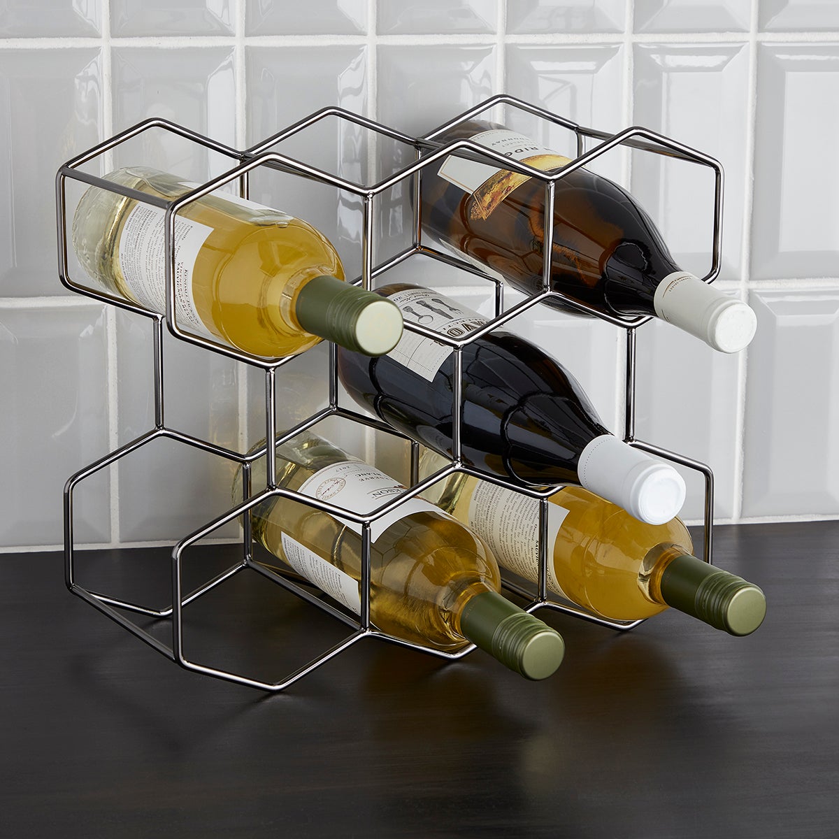 8 Bottle Wine Rack — alt view