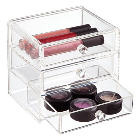 Acrylic 3 Drawer Box