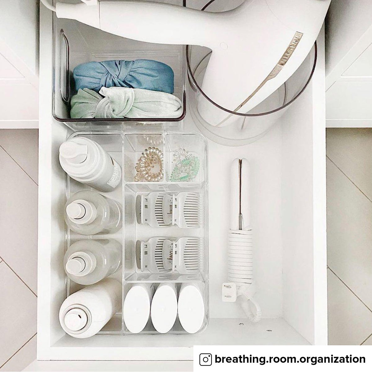 Acrylic Hair Care Organizer — alt view