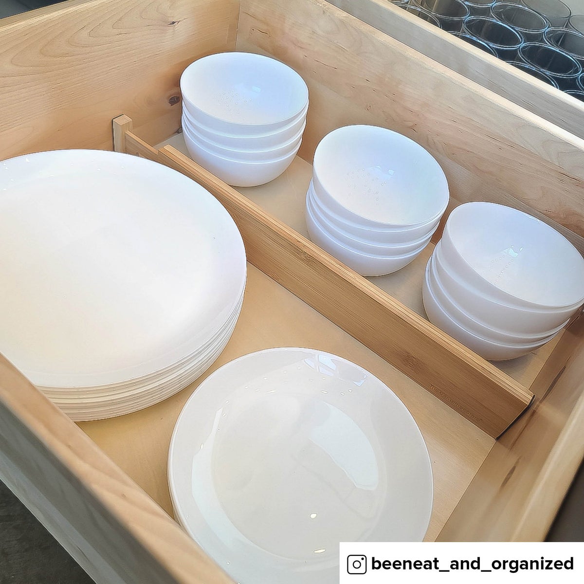 Bamboo Drawer Organizers Pkg. 2 — alt view