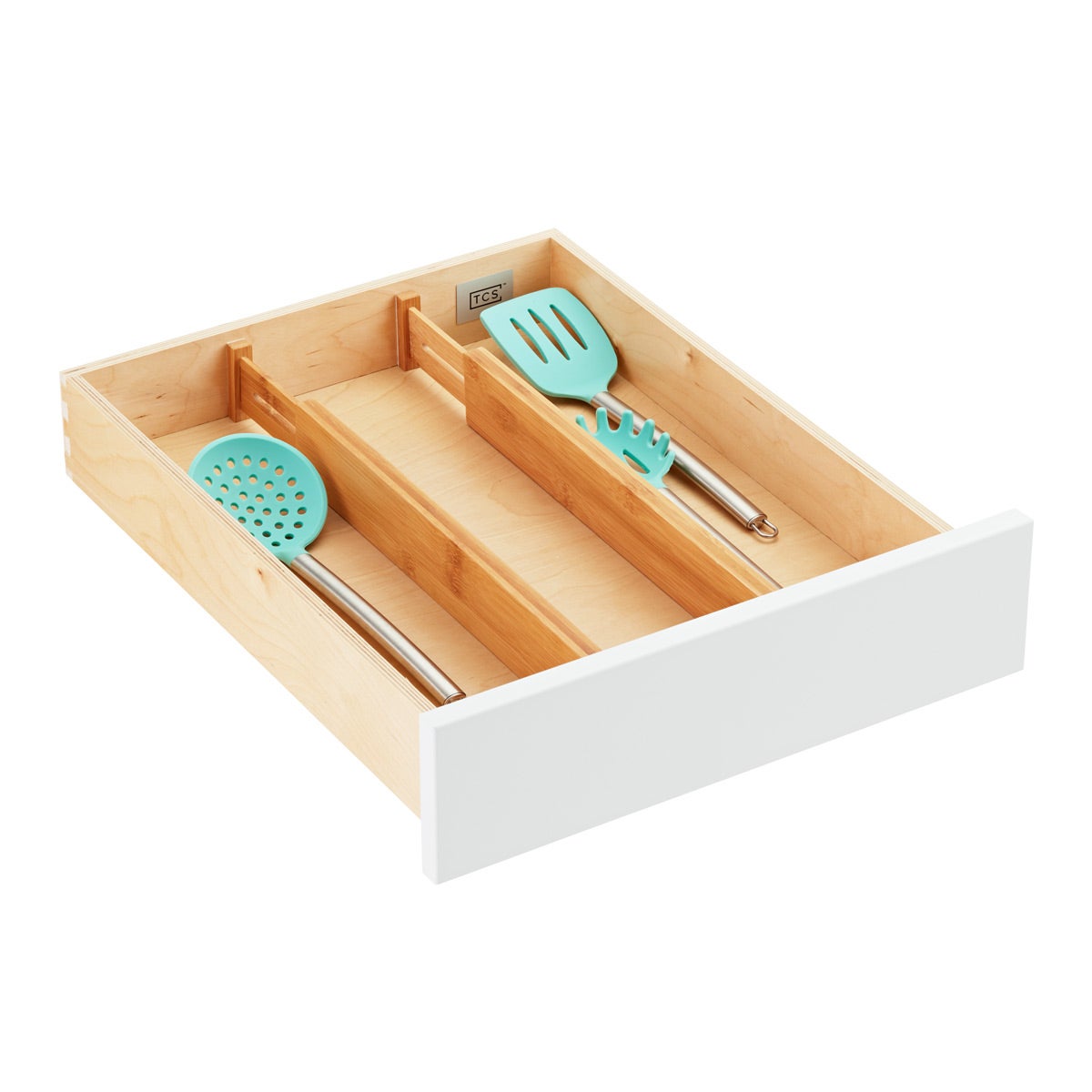 Bamboo Drawer Organizers Pkg. 2