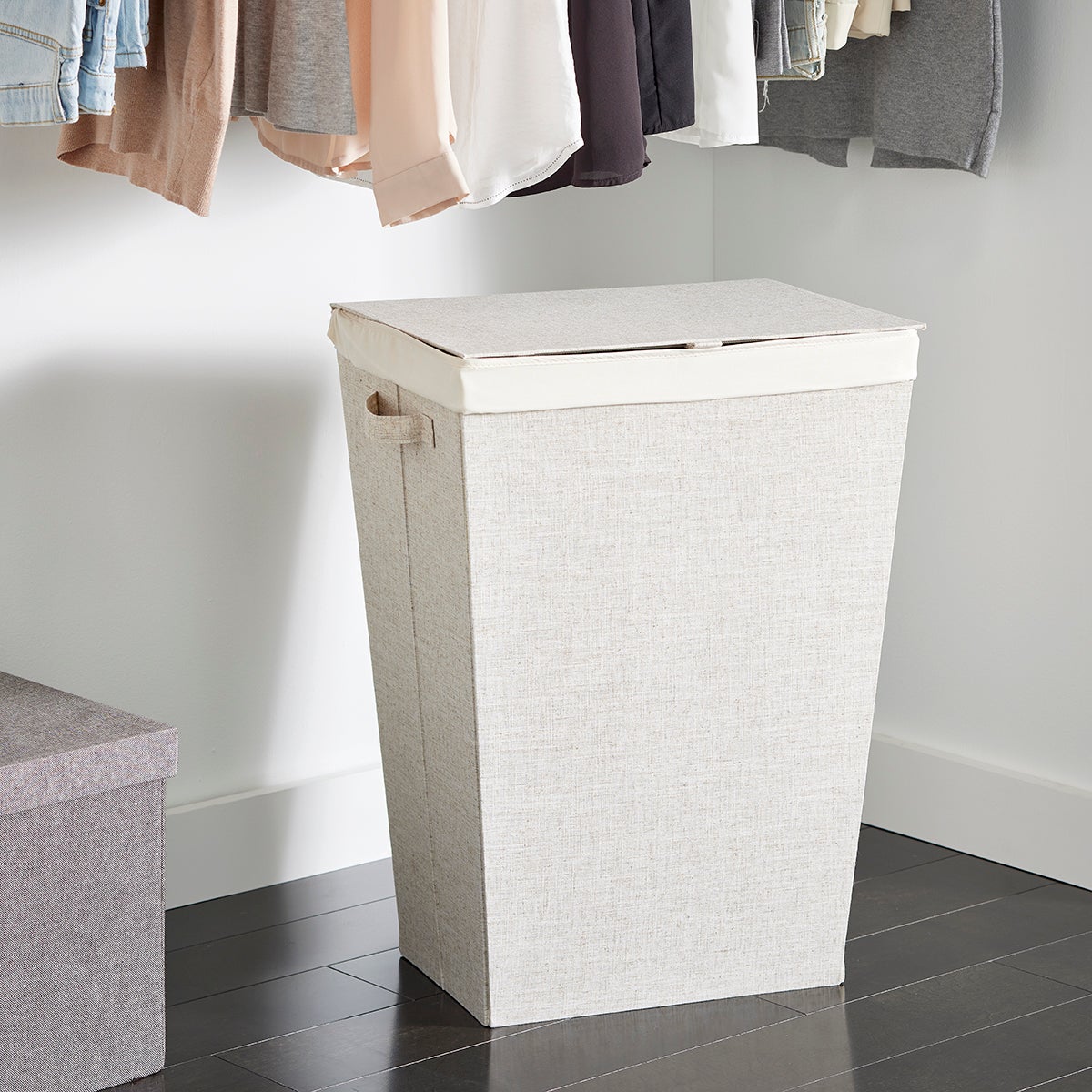 Tapered Laundry Hamper — alt view