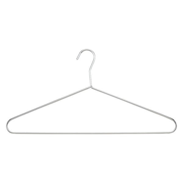 Chrome Metal Hangers Pack of 4