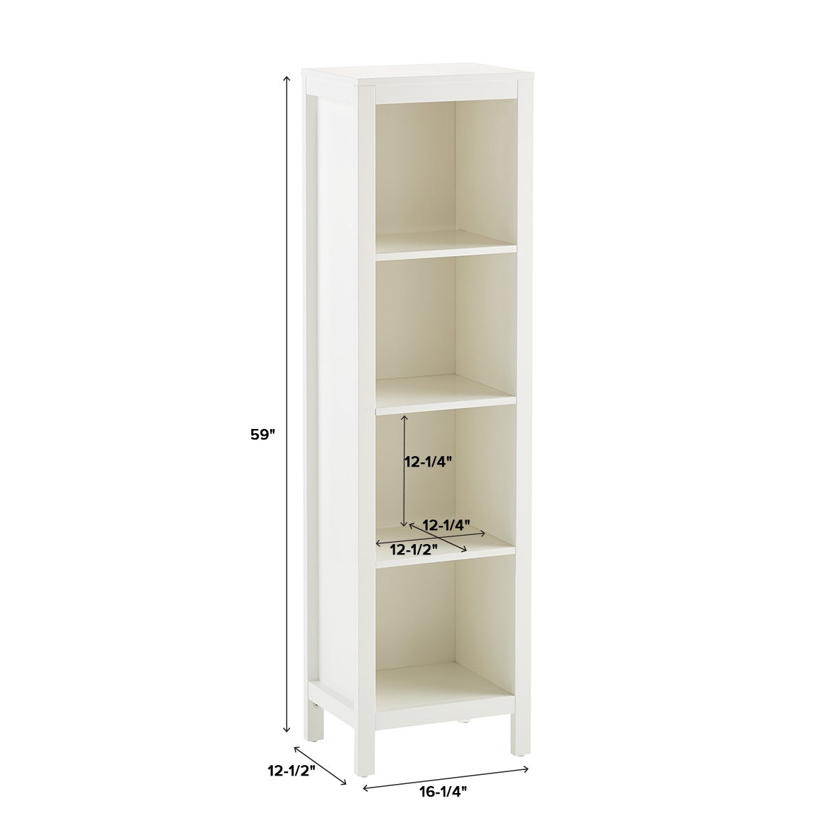 Clybourn Tall 4 Cube Cubby — alt view