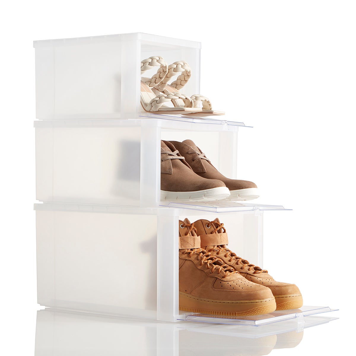 Drop Front Shoe Box Replacement Doors — alt view