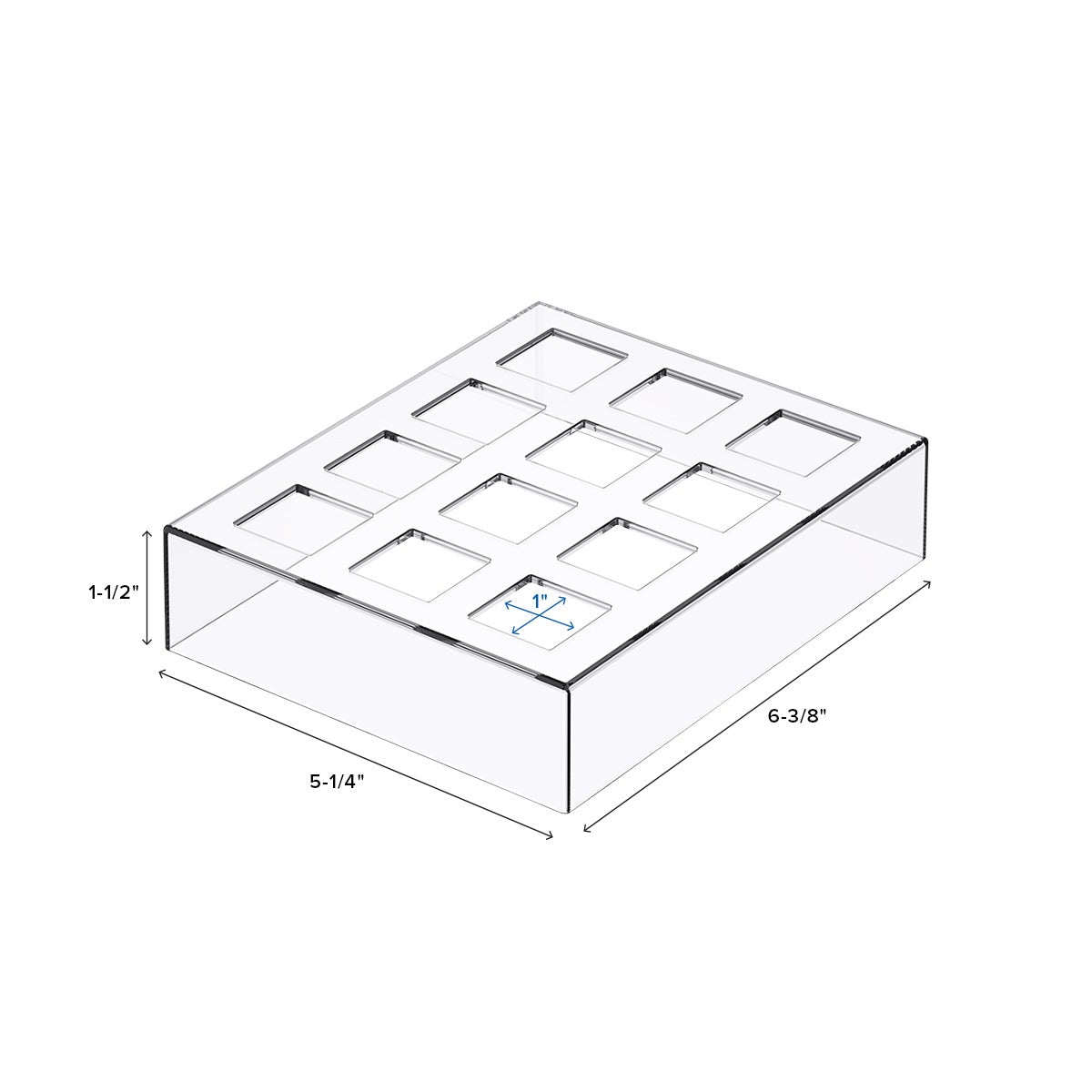 12 Section Lipstick Insert — alt view