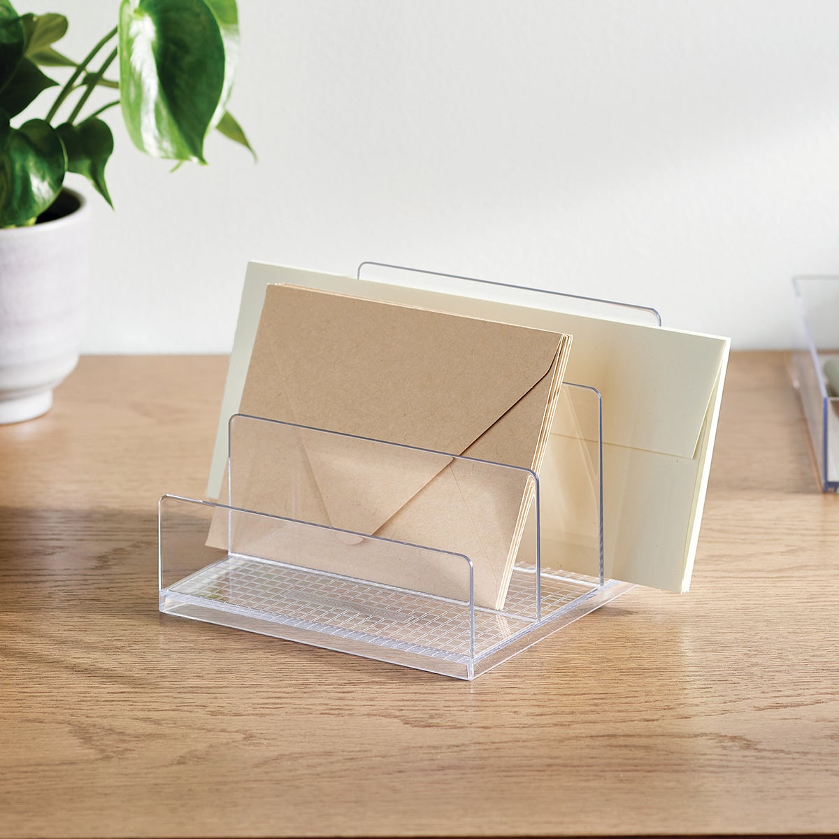 3 Section Tiered Letter Sorter