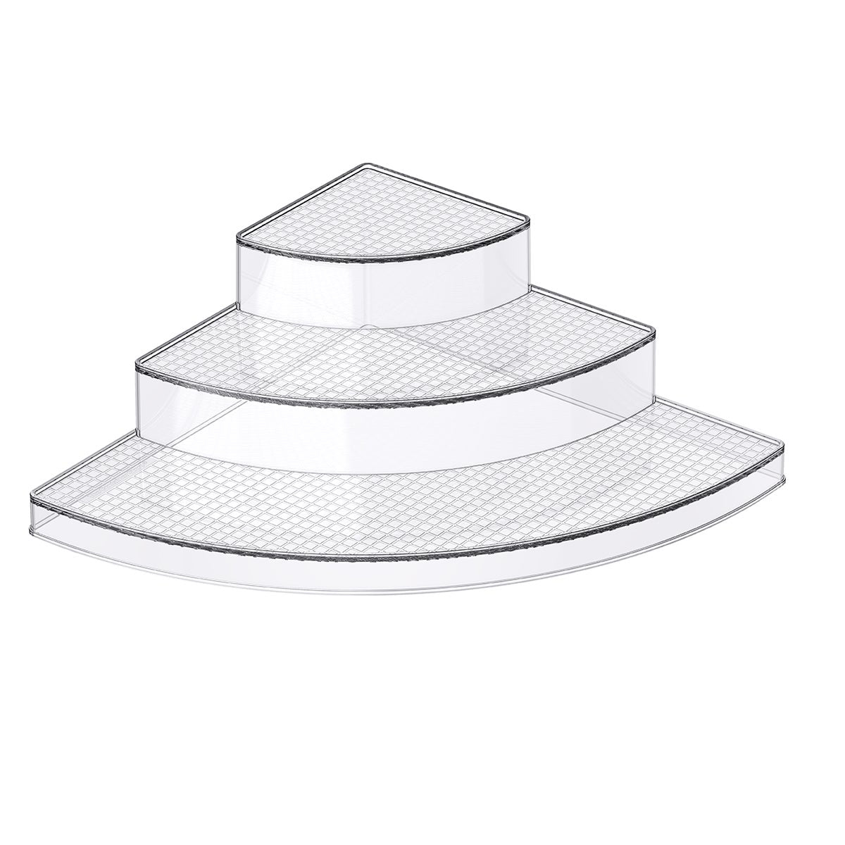3 Tier Corner Spice Rack — alt view