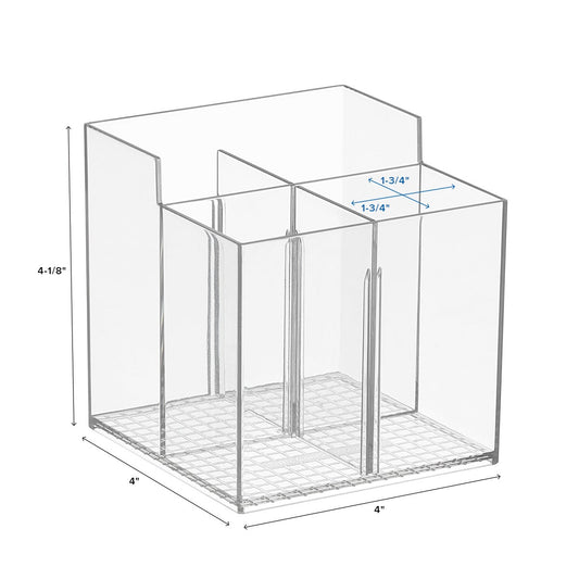 4 Section Pencil Cup — alt view