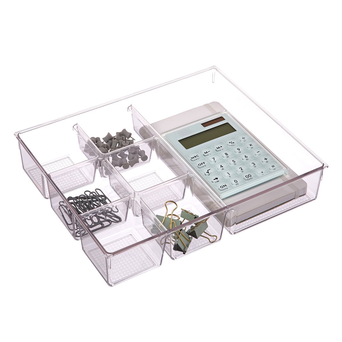 7 Compartment Drawer Organizer