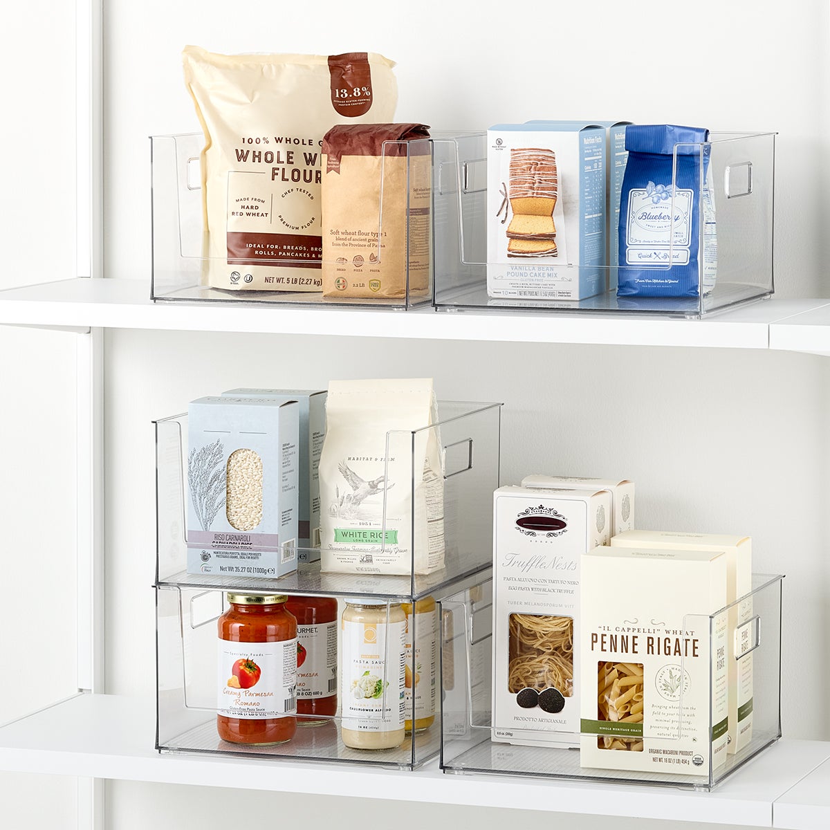 All Purpose Open Front Bin Set of 5