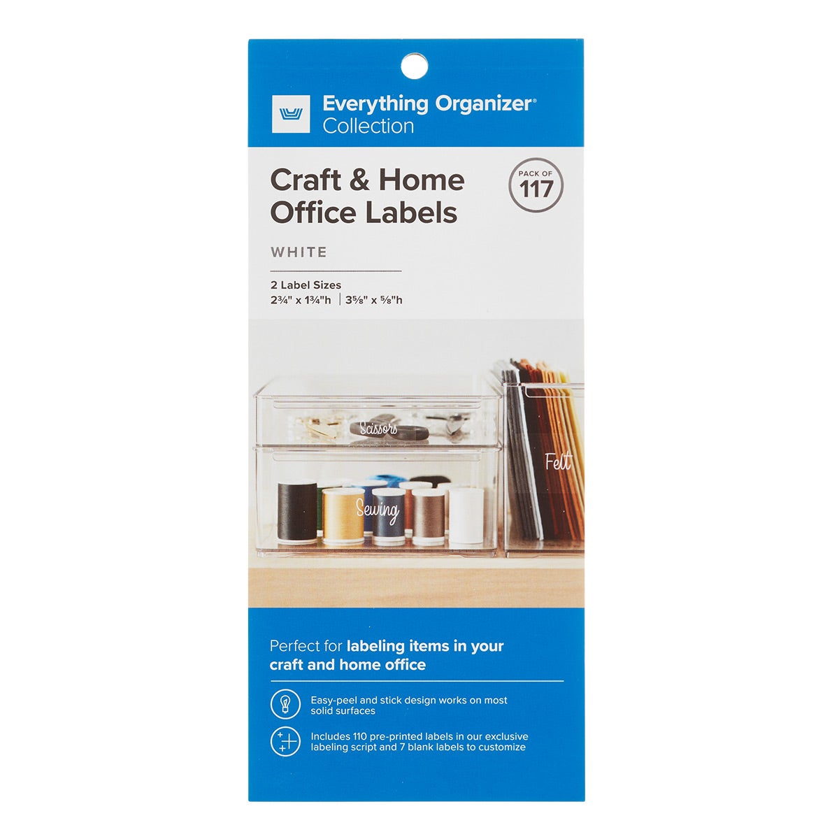 Craft Home Office Labels — alt view